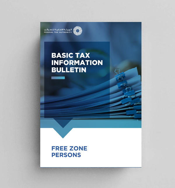 Basic Tax Information bulletin- Free Zone Person-English